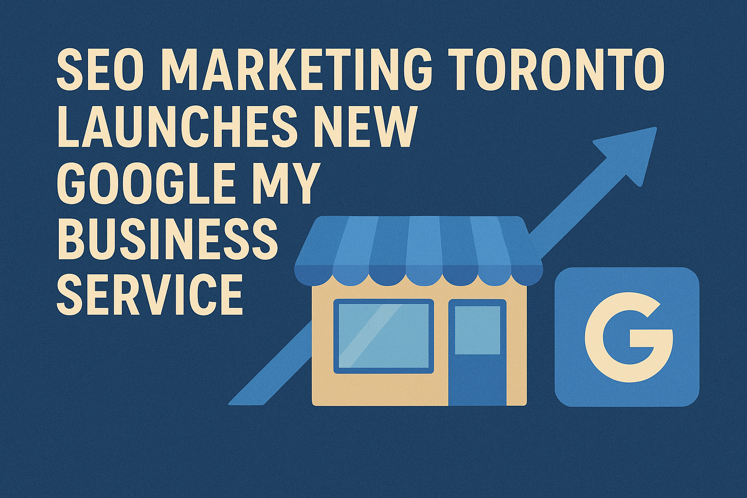 Toronto SEO Marketing Launch Illustration